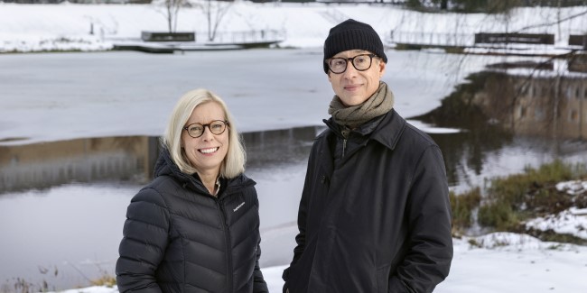 Sofia Lundberg och Mats Bergman